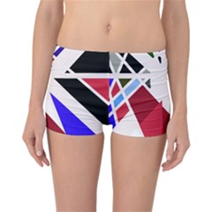 Decorative Flag Design Reversible Boyleg Bikini Bottoms by Valentinaart