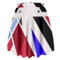 Decorative flag design High Waist Skirt View2