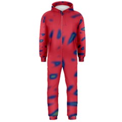 Red Neon Hooded Jumpsuit (men) 