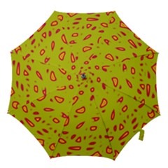 Yellow Neon Design Hook Handle Umbrellas (small)