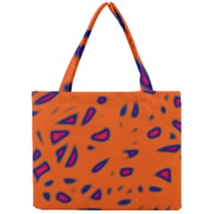 Orange Neon Mini Tote Bag