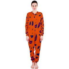 Orange Neon Onepiece Jumpsuit (ladies) 