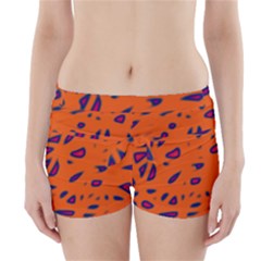 Orange Neon Boyleg Bikini Wrap Bottoms