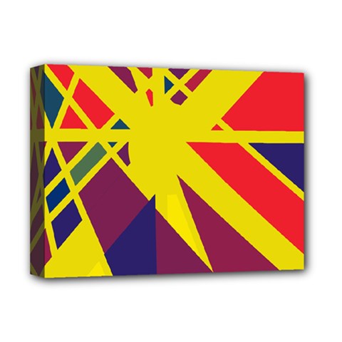 Hot Abstraction Deluxe Canvas 16  X 12  