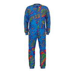 Colorful Neon Chaos Onepiece Jumpsuit (kids)