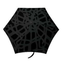 Gray Mini Folding Umbrellas by Valentinaart