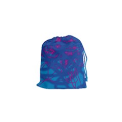 Deep Blue Drawstring Pouches (xs) 