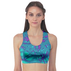 Chaos Sports Bra by Valentinaart