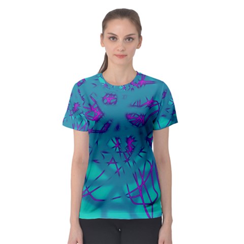 Chaos Women s Sport Mesh Tee by Valentinaart