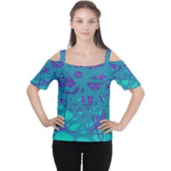 Chaos Women s Cutout Shoulder Tee