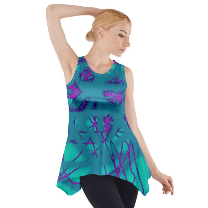 Chaos Side Drop Tank Tunic