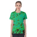 Green neon Women s Cotton Tee View1