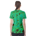 Green neon Women s Cotton Tee View2