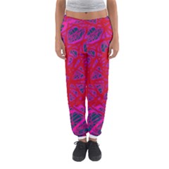 Red Neon Women s Jogger Sweatpants by Valentinaart