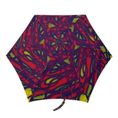 Abstract High Art Mini Folding Umbrellas