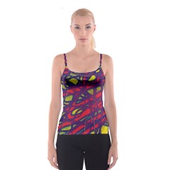 Abstract High Art Spaghetti Strap Top