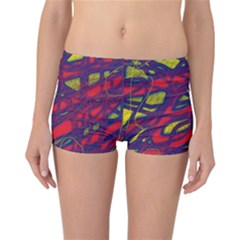 Abstract High Art Reversible Boyleg Bikini Bottoms