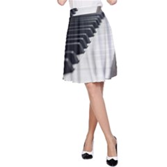 Piano Keys  A-line Skirt