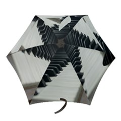 Piano Keys  Mini Folding Umbrellas