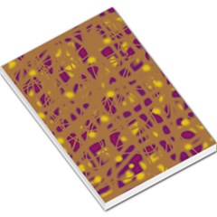 Brown And Purple Large Memo Pads