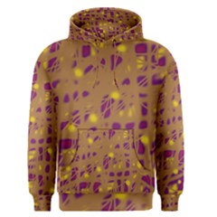 Brown And Purple Men s Pullover Hoodie