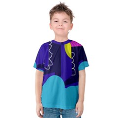 Walking On The Clouds  Kid s Cotton Tee