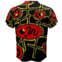 Red and yellow hot design Men s Cotton Tee View2