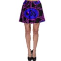 Blue and magenta abstraction Skater Skirt View1