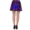 Blue and magenta abstraction Skater Skirt View2