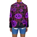 Purple and red abstraction Kid s Long Sleeve Swimwear View2