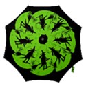 Halloween witch - green moon Hook Handle Umbrellas (Small) View1