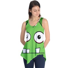 Halloween Frankenstein - Green Sleeveless Tunic