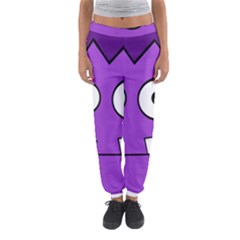 Halloween Frankenstein - Purple Women s Jogger Sweatpants