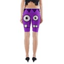 Halloween Frankenstein - Purple Yoga Cropped Leggings View2