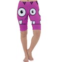 Halloween Frankenstein - pink Cropped Leggings  View1