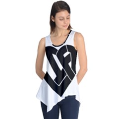 Lift Heart Black Sleeveless Tunic