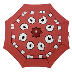 Halloween Frankenstein - Red Straight Umbrellas