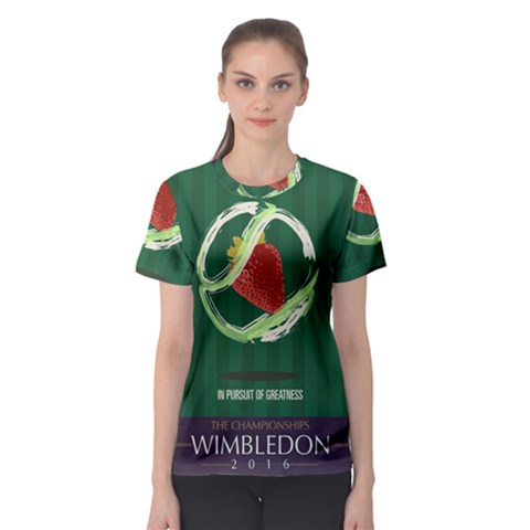 Wimbledon 2016  Women s Sport Mesh Tee by AnshK