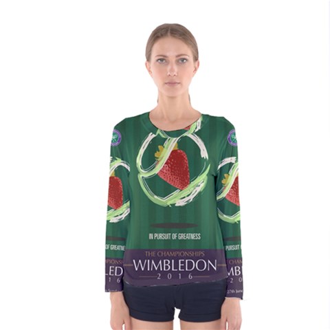 Wimbledon 2016  Women s Long Sleeve Tee by AnshK