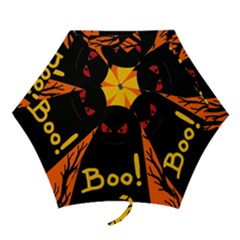 Halloween Monster Mini Folding Umbrellas by Valentinaart