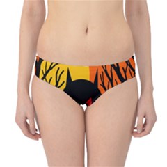 Halloween Monster Hipster Bikini Bottoms by Valentinaart