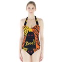 Halloween monster Halter Swimsuit View1