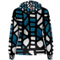 Blue decor Women s Pullover Hoodie View2