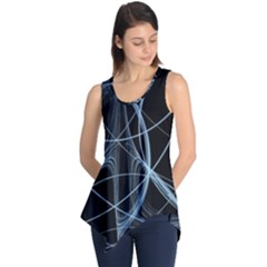 Geometric Space Sleeveless Tunic by designsbyamerianna