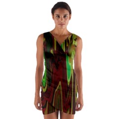 Turmoil Wrap Front Bodycon Dress