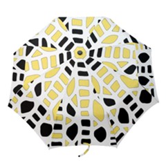 Yellow Decor Folding Umbrellas