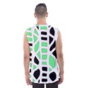 Light green decor Men s Basketball Tank Top View2