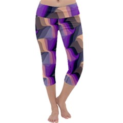 Wavy Pattern               Capri Yoga Leggings