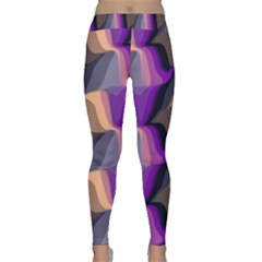 Wavy Pattern                                                                                           Yoga Leggings