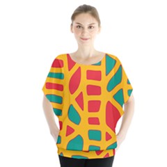 Abstract Decor Blouse